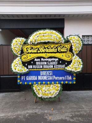 Papan Bunga Duka di Ubalihi
